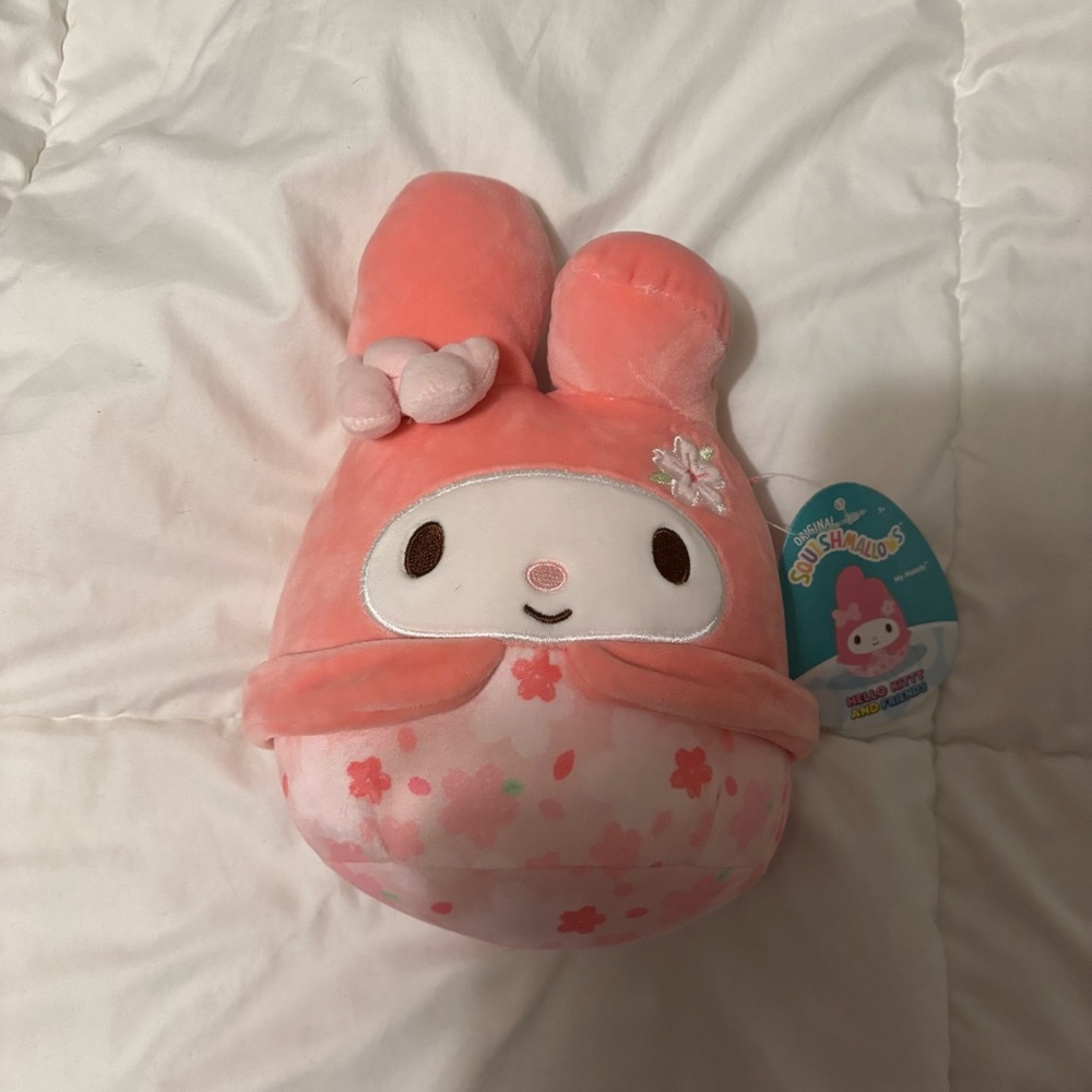 My melody Squishmallow with tag